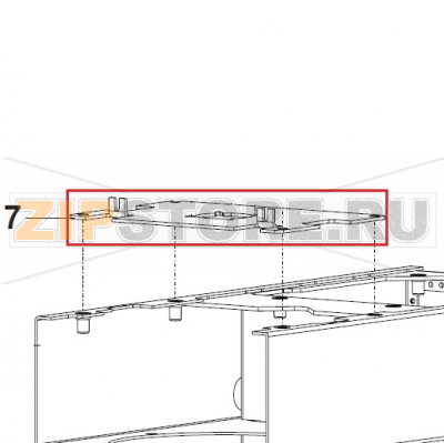 Plate for Gear Bear Varimixer RN10 VL-2                                                                                Plate for Gear Bear Varimixer RN10 VL-2Запчасть на сборочном чертеже под номером: 7Название запчасти на датском&nbsp;языке: Plate for Gear Bear Varimixer RN10 VL-2