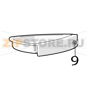 Glass holder tray Zumex Versatile Pro Glass holder tray Zumex Versatile ProЗапчасть на деталировке под номером: 9