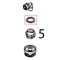 Washer Ø: 22, Ø: 16.2=1.5 CU Angelo Po FX61E2