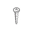 Vite Torx TCB 2,9x19 INO BRU Saeco Royal Digital