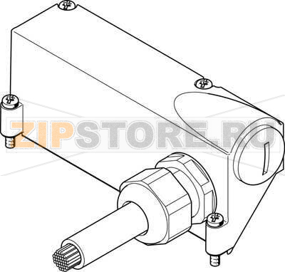 Кабель соединительный 10 м Festo VMPAL-KM-S-SD44-IP67-10 