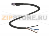 Кабель датчика-исполнительного устройства Cable connector V31S-GM-BK0,5M-PUR-U Pepperl+Fuchs