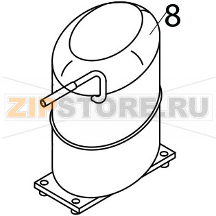 Compressor 220/240V 50 Hz Brema VM 900 Compressor 220/240V 50 Hz Brema VM 900Запчасть на деталировке под номером: 8Название запчасти Brema на английском языке: Compressor 220/240V 50 Hz VM 900.