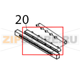 Vent-cover Hurakan HKN-XF023 Vent-cover Hurakan HKN-XF023Запчасть на деталировке под номером: 20