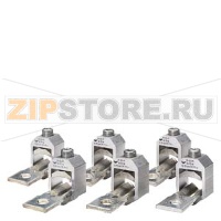 АКСЕССУАР ДЛЯ РАЗЪЕДИНИТЕЛЬ С ПРЕДОХРАНИТЕЛЯМИ IN-LINE DESIGN, CAN BE PLUGGED IN, NH2,3 CONNECTING TERMINALS DOUBLE TERMINALS ДЛЯ 4-ПОЛЮСА DEVICES 2X 16 - 300 ММ2 Siemens 3NJ6944-1CA00