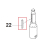 Key A8x7x76  Bear Varimixer AR40 VL-1S                                                                              