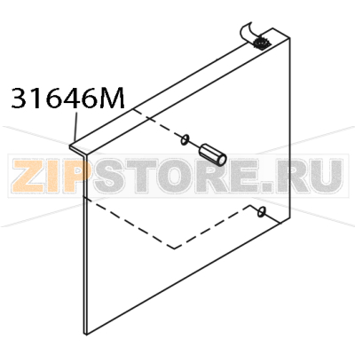 PCB, power supply Zebra 105SE PCB, power supply Zebra 105SEЗапчасть на деталировке под номером: 31646M
