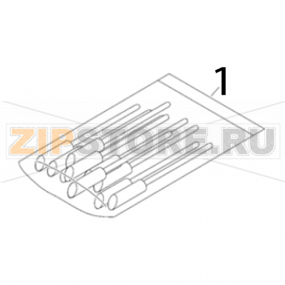 Cleaning stick set 12 pcs/set TSC CPX4D Cleaning stick set 12 pcs/set TSC CPX4DЗапчасть на деталировке под номером: 1