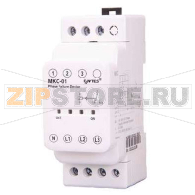 Реле контроля обрыва фаз 230 В/AC, 20% Entes MKC-01 