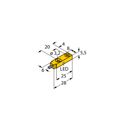 Датчик индуктивный Turck BI2-Q5.5-AN6X 
