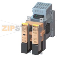 КОНТАКТОР, ТИПОРАЗМЕР 12, 2-ПОЛ., DC-3/5, 400 A AUXIL. SWITCH (2НО+2НЗ, )  УПРАВЛЕНИЕ DC, DC 24 V, СО ВСТРОЕННЫМ ВАРИСТОРОМ Siemens 3TC5617-5KB4