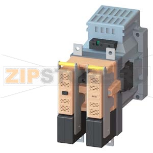 КОНТАКТОР, ТИПОРАЗМЕР 12, 2-ПОЛ., DC-3/5, 400 A AUXIL. SWITCH (2НО+2НЗ, )  УПРАВЛЕНИЕ DC, DC 24 V, СО ВСТРОЕННЫМ ВАРИСТОРОМ Siemens 3TC5617-5KB4 