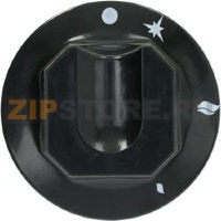 РУЧКА С РАЗМЕТКОЙ Ø 70, ЧЕРНАЯ