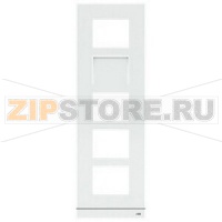 Рамка для станции видеовызова, 1/5, белая ABB 2TMA130160W0004