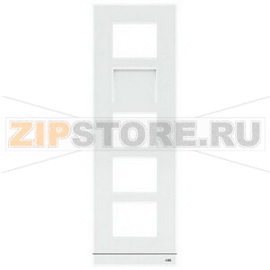 Рамка для станции видеовызова, 1/5, белая ABB 2TMA130160W0004 