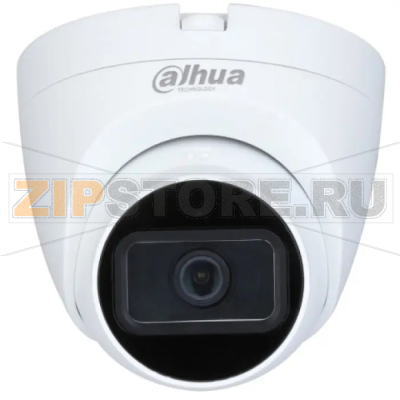 Видеокамера HDCVI, купольная Dahua DH-HAC-HDW1200TRQP-A-0280B-S5 