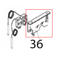 Thermostat bracket Angelo Po C165D