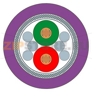 SIMATIC NET, PROFIBUS ОСОБО ГИБКИЙ КАБЕЛЬ, МАКС.ДЛИНА ДЛЯ ЗАКАЗА: 1000M, МИН.ДЛИНА: 20 M, ПРОДАЖА ПО МЕТРУ Siemens 6XV1830-0PH10 