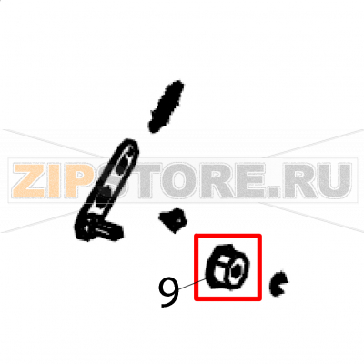 Tension roller Sato LT408 RH Tension roller Sato LT408 RHЗапчасть на деталировке под номером: 9Название запчасти на английском языке: Tension roller Sato LT408 RH.