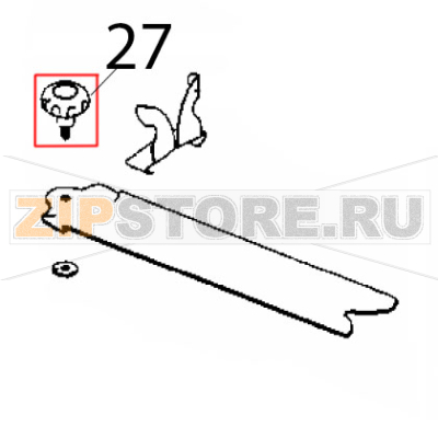 Knob Rollmatic CP 52 Knob Rollmatic CP 52Запчасть на деталировке под номером: 27
