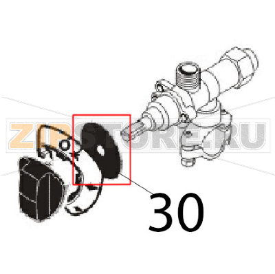Protezione rubinetto Angelo Po 1G1CP2G Protezione rubinetto Angelo Po 1G1CP2GЗапчасть на деталировке под номером: 30