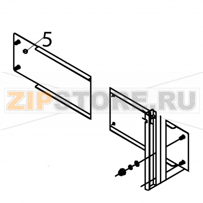 Inferior portico Fagor ECO-200 Inferior portico Fagor ECO-200Запчасть на деталировке под номером: 5Название запчасти Fagor на английском языке: Inferior portico ECO-200.