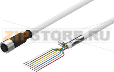 Кабель кодирующего устройства 1.5 м Festo NEBM-M12G8-E-1.5-LE8 