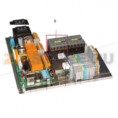 Contactor B7-30-01 Meiko FV 40.2 Contactor B7-30-01 Meiko FV 40.2Запчасть на деталировке под номером: 8Название запчасти Meiko на английском языке: Contactor B7-30-01 Meiko FV 40.2