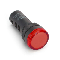 Лампа сигнальная 110 В, 22 мм, IP40, красная Chint ND16-22D/2