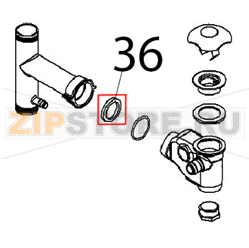 Guarnizione sifone Angelo Po FX82E2T Guarnizione sifone Angelo Po FX82E2TЗапчасть на деталировке под номером: 36