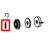 Spring pin,Φ2.5*16L Godex RT200