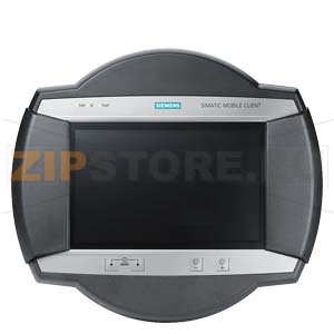 Мобильный клиент SIMATIC Mobile Client900RFN Runtime TIAP V13, с HMI-управлением, без обогрева, сенсорное управление, широкоформатный TFT-дисплей с диагональю 9 дюймов, разрешение 1280 X 768 пикселей, 16 млн цветов, яркость 800 кд, IP65 Siemens 6AV6645-7C 
