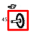 Ribbon rewind wheel Godex RT230