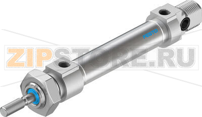Пневмоцилиндр стандартный Festo DSNU-10-25-P-A 