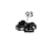 Push button arrow Godex RT200i