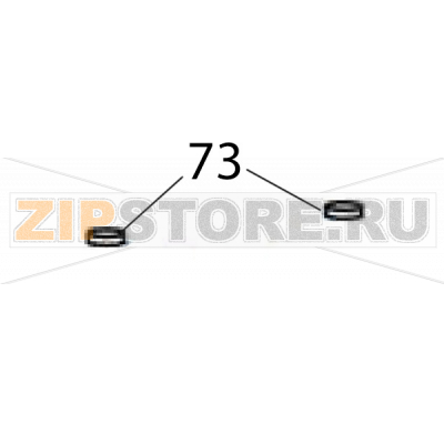 Rubber foot Godex RT230i Rubber foot Godex RT230iЗапчасть на деталировке под номером: 73Название запчасти Godex на английском языке: Rubber foot RT230i.