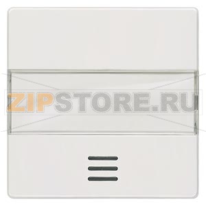 DELTA I-SYSTEM ТИТАНОВО-БЕЛЫЙ ВЫКЛЮЧАТЕЛЬ 1 КЛАВИША С ОКНОМ И ПОЛЕМ ДЛЯ НАДПИСИ 55X55MM Siemens 5TG6211 