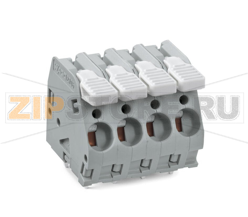 Клемма на печатную плату; рычаг; 3; Шаг контактов 7,5 мм; 5-пол.; CAGE ...