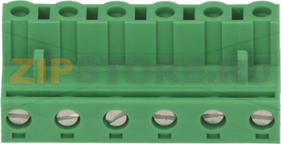TERMINAL BLOCK 6-POLES 