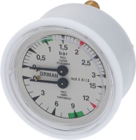 MANOMETRO CALDAIA-POMPA ø 63 mm