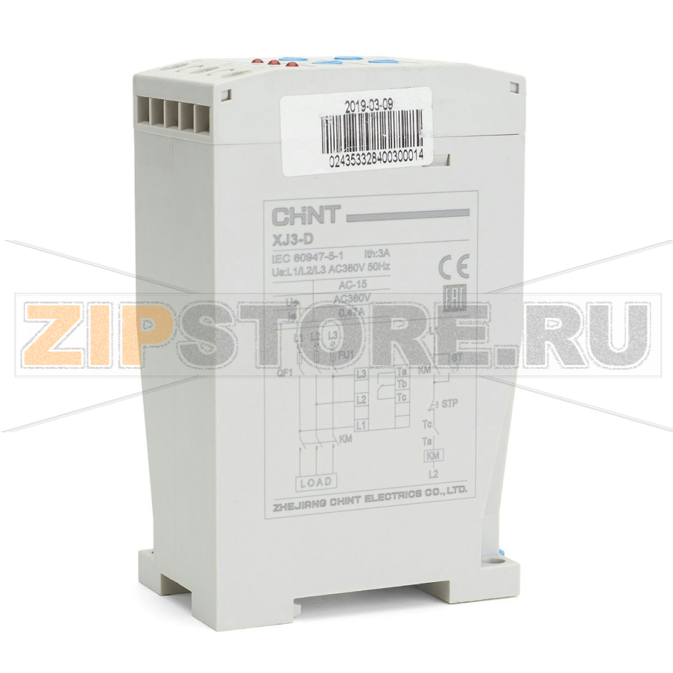 Реле контроля фаз 380 В Chint XJ3-D 