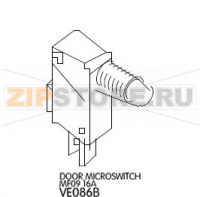 Door microswitch MF09 16A Unox XF 090P