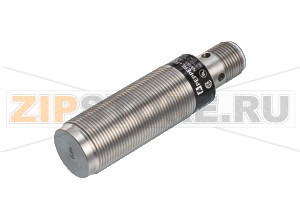 Индуктивный датчик Inductive sensor NMB5-18GM65-E2-NFE-V1 Pepperl+Fuchs General specificationsSwitching functionNormally open (NO)Output typePNPRated operating distance5 mmInstallationflushOutput polarityDCAssured operating distance0 ... 4.05 mmActuating elementNonferrous targetsReduction factor rAl 1Reduction factor rCu 1.1Reduction factor r304 0Reduction factor r316Ti 0Reduction factor rSt37 0Reduction factor rBrass 0.9Nominal ratingsOperating voltage10 ... 30 V DCSwitching frequency30 HzHysteresis3 ... 15  typ. 5  %Reverse polarity protectionyesShort-circuit protectionyesVoltage drop&le 2 VOperating current&le 200 mACurrent consumption< 14 mAOff-state current&le 10 &microAIndicators/operating meansOperation indicator4-way dual LEDGreen: powerYellow: outputApprovals and certificatesUL approvalcULus Listed, General PurposeCSA approvalcCSAus Listed, General PurposeCCC approvalCCC approval / marking not required for products rated &le36 VAmbient conditionsAmbient temperature-40 ... 70 °C (-40 ... 158 °F)Mechanical specificationsConnection typeV1 connector (M12&nbspx&nbsp1), 4-pinHousing materialStainless steel 1.4305 / AISI 303Sensing faceStainless steel 1.4305 / AISI 303Housing diameter18 mmDegree of protectionIP67 / IP68 / IP69K - cordset dependent according to cable specification