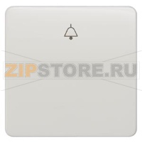 DELTA PROFIL ТИТАНОВО-БЕЛЫЙ ВЫКЛЮЧАТЕЛЬ 1 КЛАВИША С СИМВОЛОМ "ЗВОНОК" Siemens 5TG7807