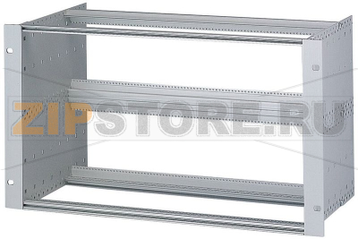 Шасси, 265.9x482.6x298 мм U 6 HP 84, 6 высотных единиц, для штекерных соединителей Bopla BGT/M 30680.12 