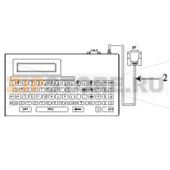 Клавиатура KP-200 Plus TSC TTP-344M Pro Клавиатура KP-200 Plus TSC TTP-344M ProЗапчасть на сборочном чертеже под номером: 2Количество запчастей в комплекте: 1Название запчасти TSC на английском языке: KP-200 Plus, stand-alone keyboard unit