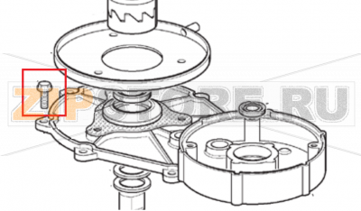 Schraube 5/16-18x1 Scotsman AF 200    Fett (1 kg) Scotsman AF 200Запчасть на 