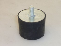 PIEDINO IN GOMMA ø 40x30 mm M8x14 mm