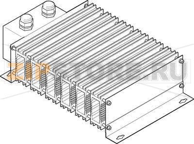 Резистор тормозящий Festo CACR-KL2-33-W2400 