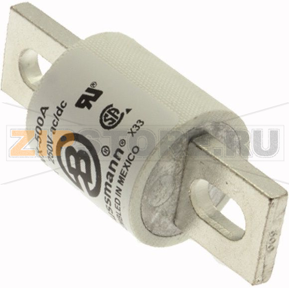 Предохранитель, 500 A, AC 250 В, 200 кА, 38x98 мм, UL Eaton BUSS HIGH SPEED FUSE 